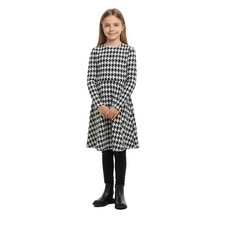 Kids Girls Swing Dress Dog