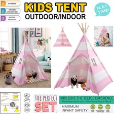 160CM Large Canvas Kids Teepee