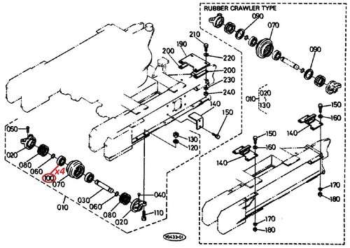 6712156770 track roller - track,