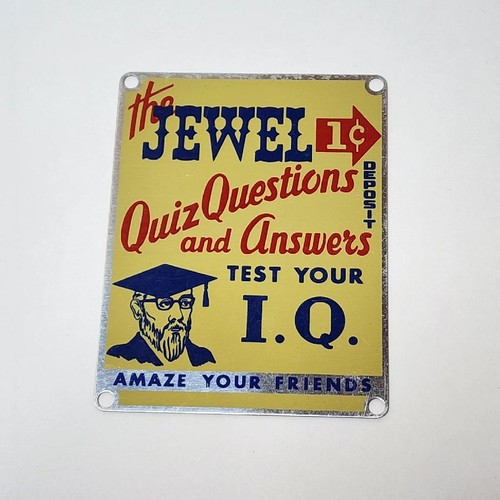 1950s quiz vending - quiz, machine