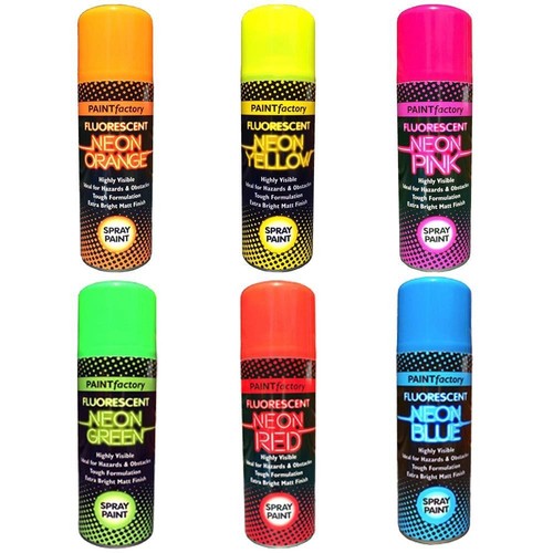 Fluorescent bright neon - neon, spray