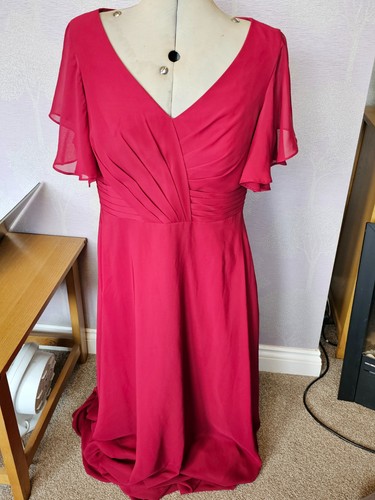 House burgundy red maxi - jj's,