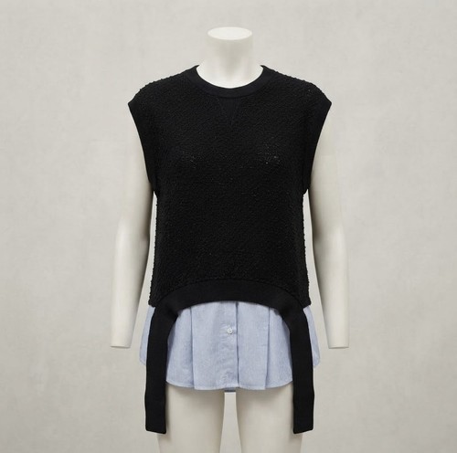 Zara black knit - zara,