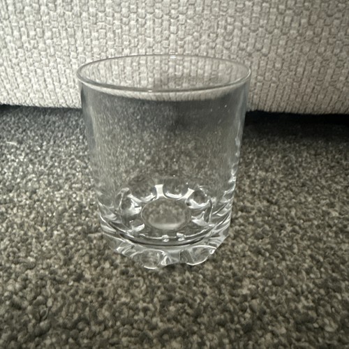 Clear glass tumbler with - clear,
