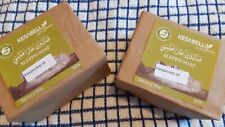 2x bars Aleppo-soap 50% Laurel oil and 50% Olive oil
