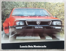 Lancia Beta Montecarlo Brochure c.1976 LF - 2000