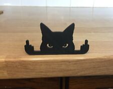 Novelty Cat ornament or display on door or wall.