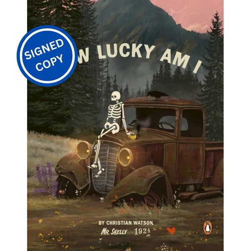 Signed book how lucky - lucky, am