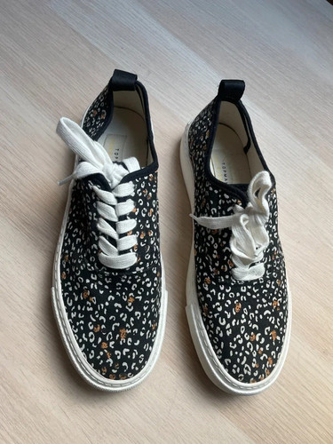 Topman black animal print