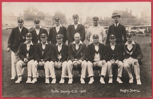 Nottinghamshire ccc 1926 rp - nottinghamshire, 1926.