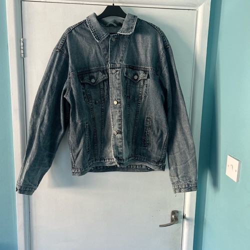 Denim jacket mens large - denim,