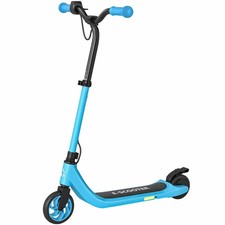 HOMCOM 120W Electric Scooter w/ Rear Break - Blue