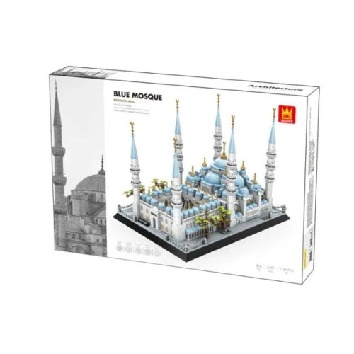 Blue mosque 1129 piece - blue,