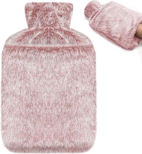 Hot water bottle with luxury - hot,