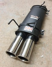 Astra Mk3 2.0 GSi (91-94) SPORTEX Performance Exhaust Rear Silencer - Twin 3"