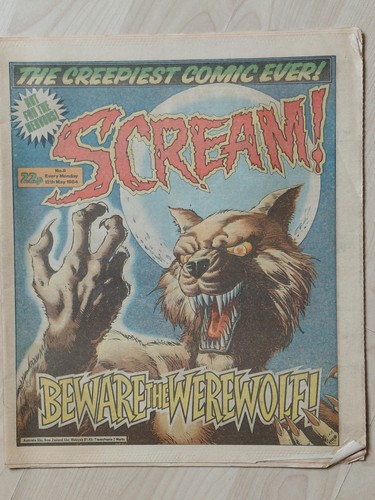 Scream comic may 1984 - comic,