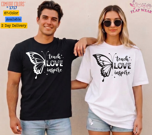 Unisex love inspire butterfly - unisex,