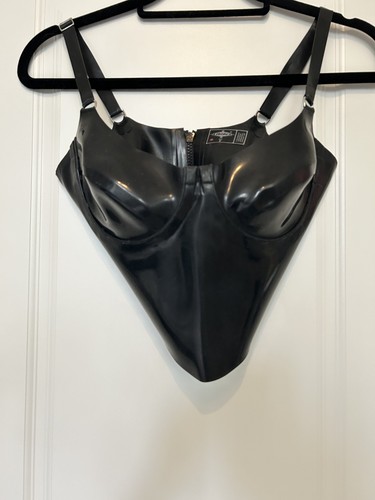 Latex black bra from libidex - from,