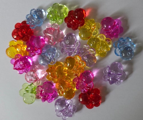 Bee shank buttons - 25,