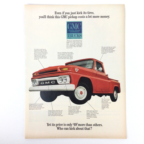 Gmc pickup truck - 1965, vintage