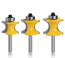 1/4  6mm Shank Bullnose Router