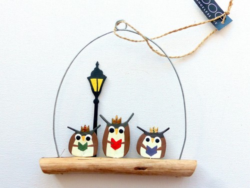 Shoeless joe festive owl choir - shoeless,