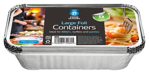 Large aluminium foil food - aluminium,