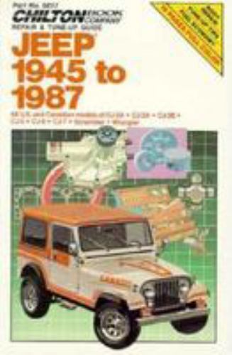 Jeep shop manual - manual, 1945