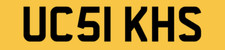 SIKH PRIVATE NUMBER PLATE UC51 KHS YOU SEE SIKHS FUN PERSONAL CAR REGISTRATION