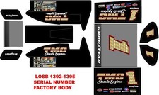 losi mini sprint, slider 1/18