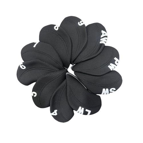 Golf club iron - head, covers
