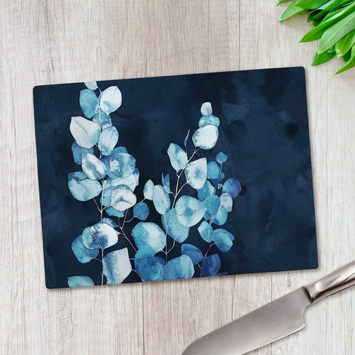 Blue botanical plant glass - plant,