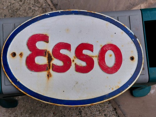 Esso cast iron advertising - cast,
