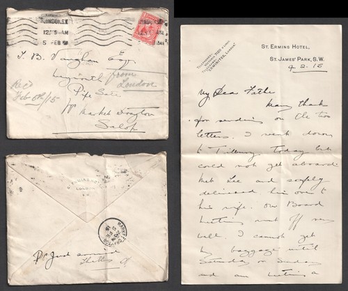 1915 kgv ermins - 1915, st