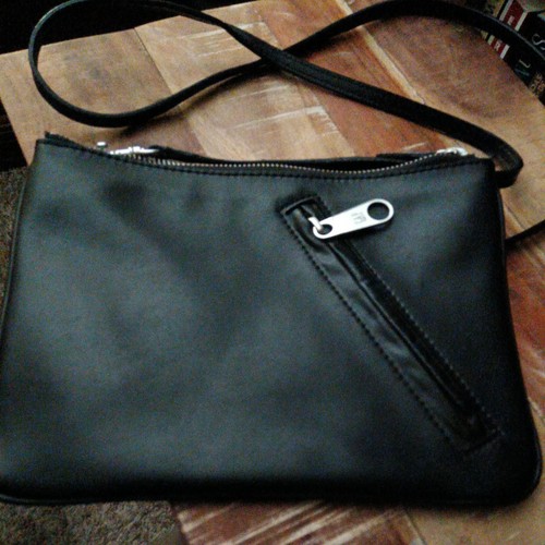 Gap genuine black leather - gap,