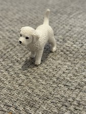 SCHLEICH White Puppy Labrador Retriever figure