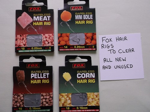 Packs fox hair rig - of,