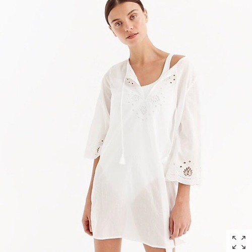 Crew cotton voile eyelet - j,