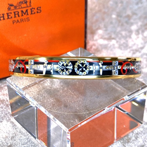 Vintage hermes bangle bracelet - hermes,