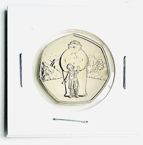 2019 the snowman 50p - the,