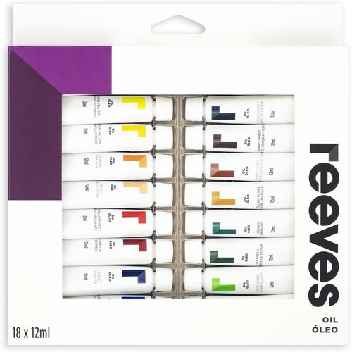 Reeves artist oil paint set - oil,