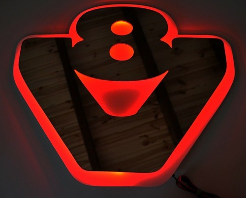 Led 24v red interior dome - led,