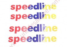 Sticker speedline rims - sticker,