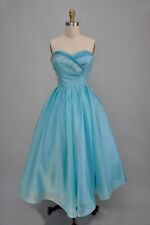 Vintage 1950s Shimmery Blue