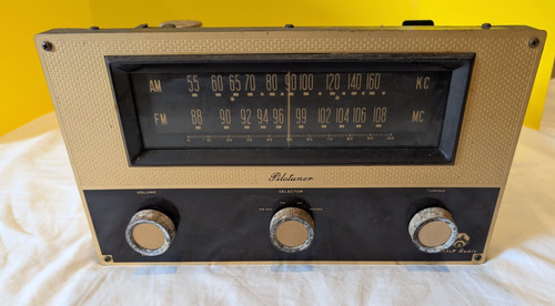 Pilot radio pilotuner tube - radio,