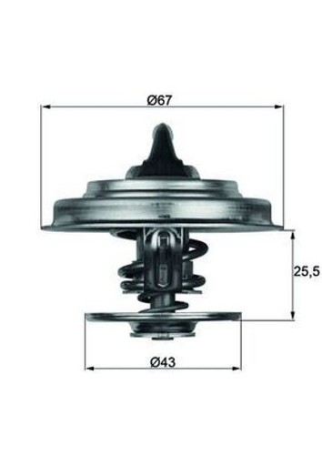 Fits mahle 87d - mahle, tx