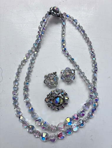 Vintage clear crystal - vintage,