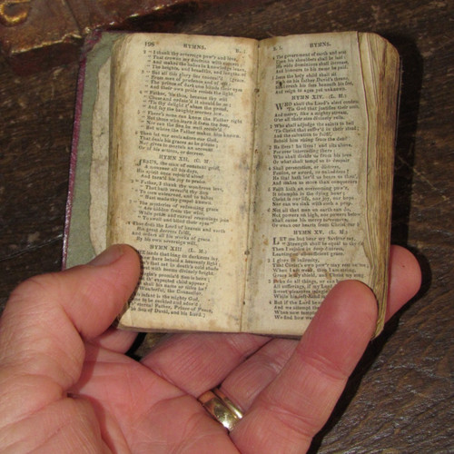 1810 miniature book - of, psalms