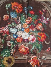 Completed Needlepoint Tapestry