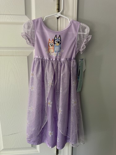 Bluey bingo purple nightgown - purple,